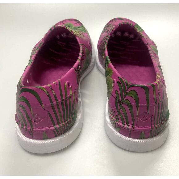NWOT Sperry Top Sider Mauve/Pink Tropical Slip On Shoe Men\'s Size 9M main image 5